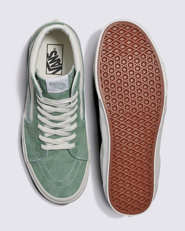 Tênis Sk8-Hi Pig Suede Iceberg Green