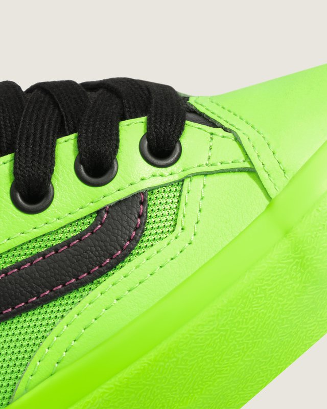 Tênis Old Skool 36+ Acid Airbrush Black Green Gecko