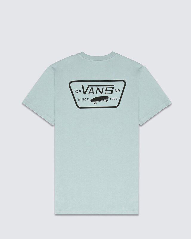 Camiseta Full Patch Back SS Gray Mist Black