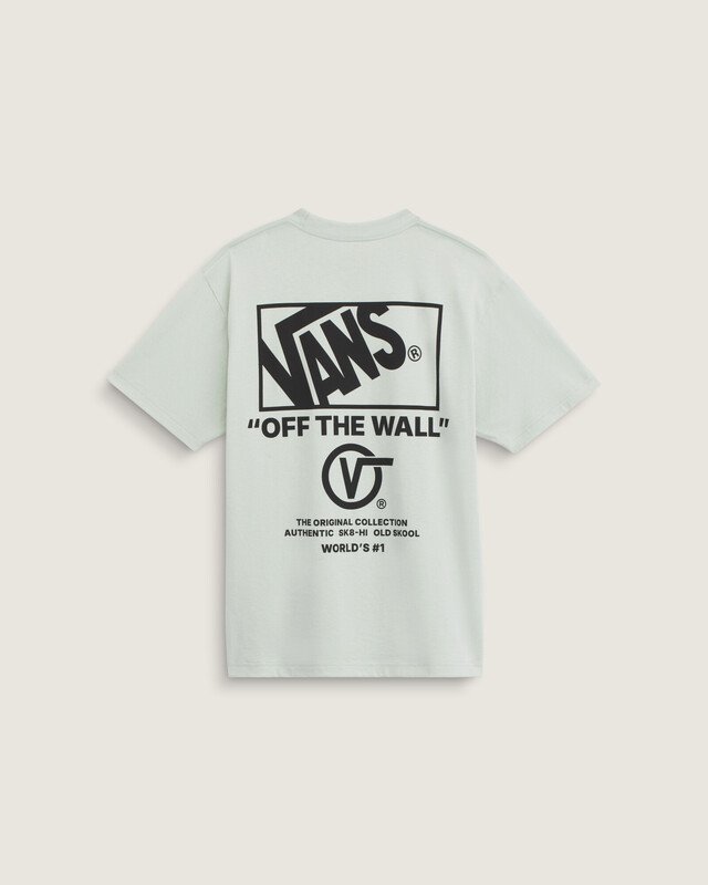 Camiseta Manga Curta Stacked Hi Dusty Mint