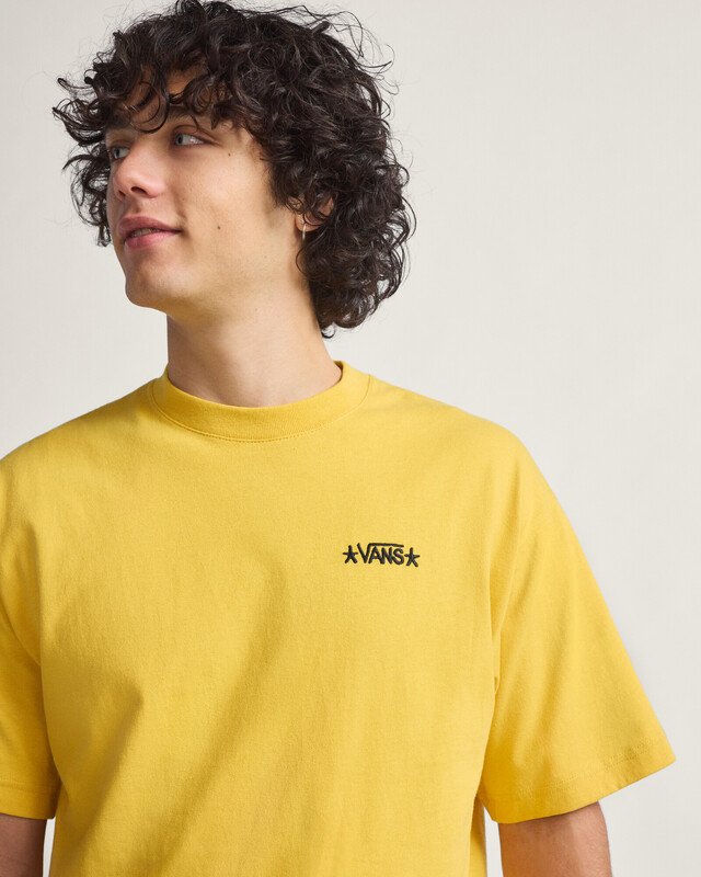 Camiseta Skate Atiba Haze Hug Ss Tee Spicy Mustard Acurren