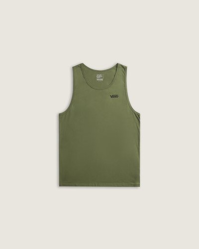 Regata masculina com gola careca e logo estampado no peito, corte clássico e caimento confortável. Feita em 100% algodão.