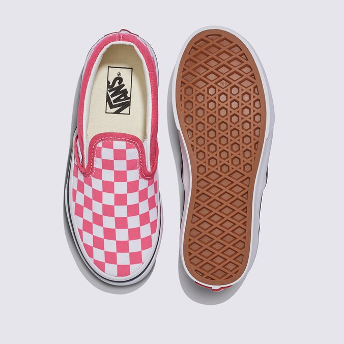 Tênis Slip-On Checkerboard Honeysuckle Infantil