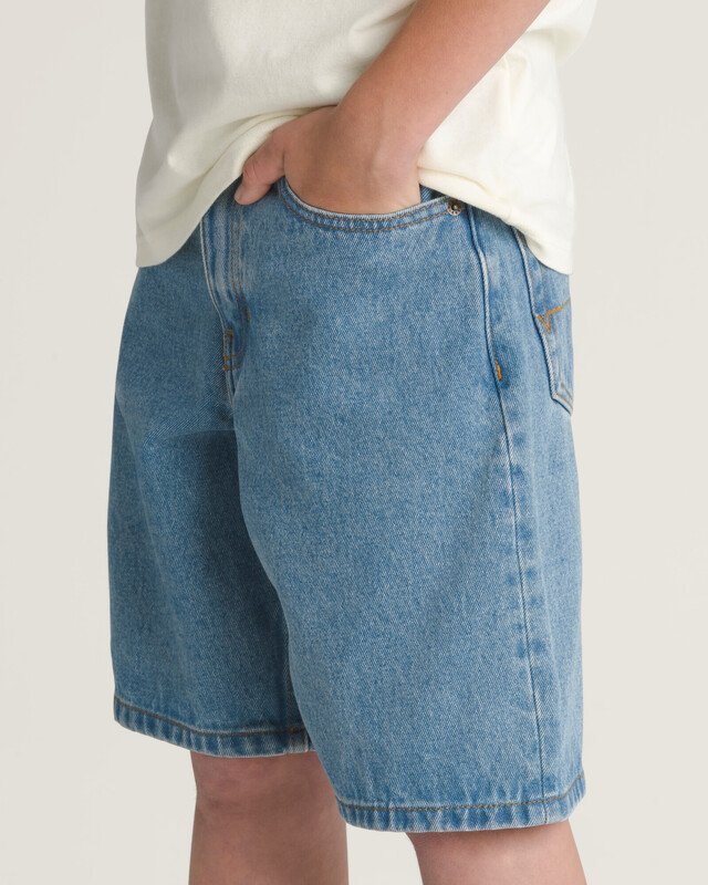 Bermuda Stone Wash Blue Infantil
