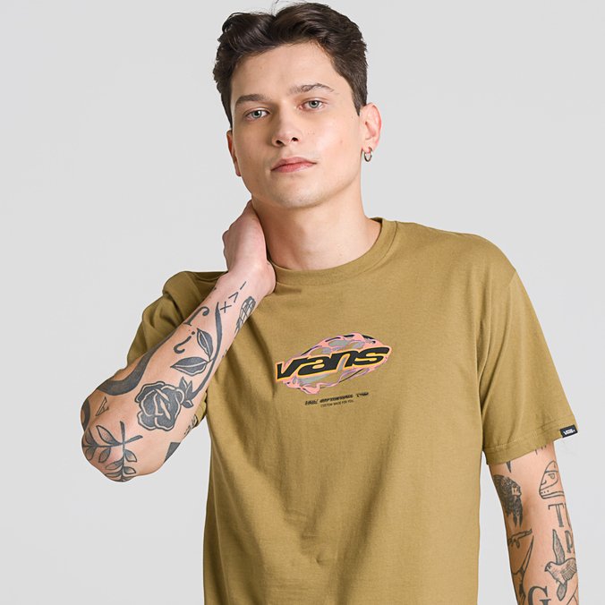 Camiseta Ignitions SS Gothic Olive