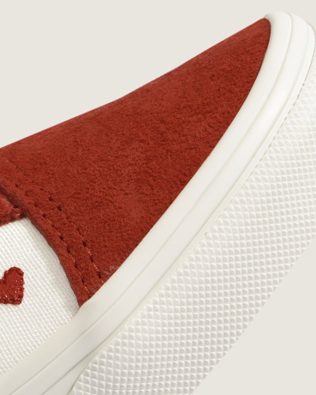 Tênis Old Skool V Red Hot Valentines Racing Red True White Infantil