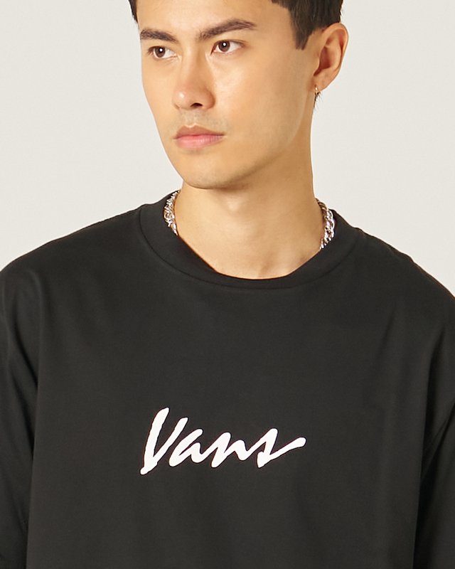 Camiseta Manga Curta Classic Script  Black