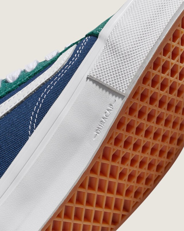 Tênis Old Skool Skate Tartan Green Blue
