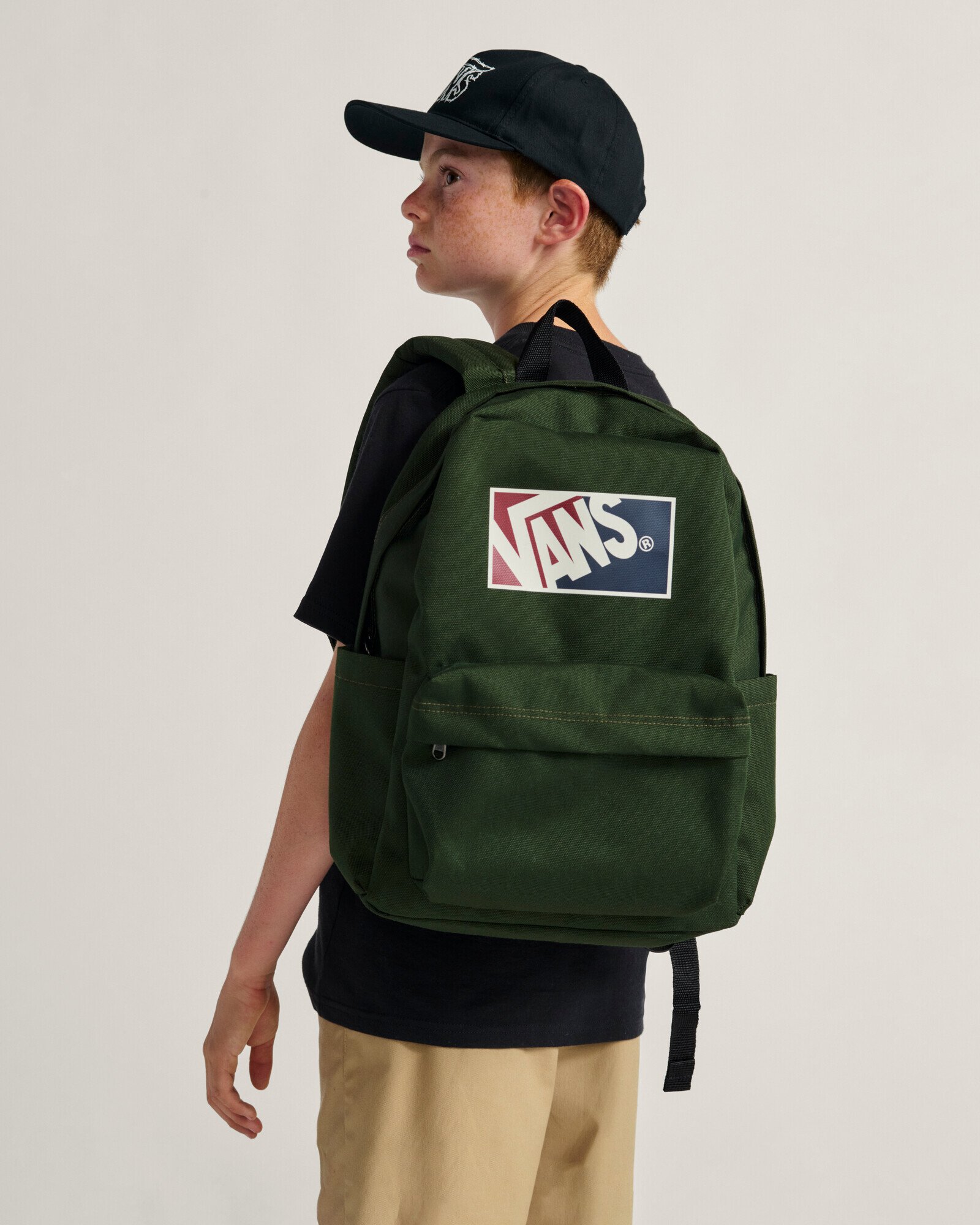 Mochila Old Skool Grom Dried Kelp Infantil | Vans