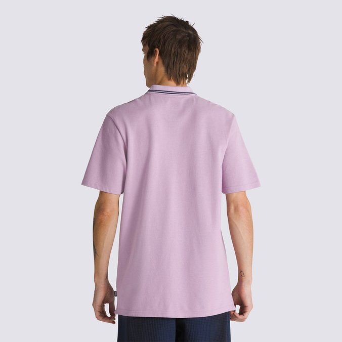 Camiseta Halecrest SS Polo Lavender Mist