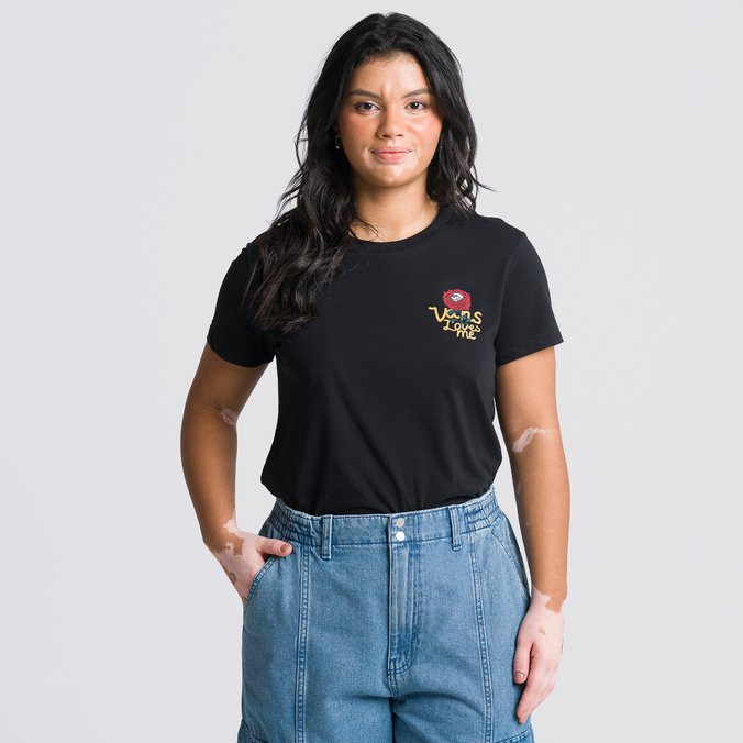 Camiseta Loves Crew Ss Black