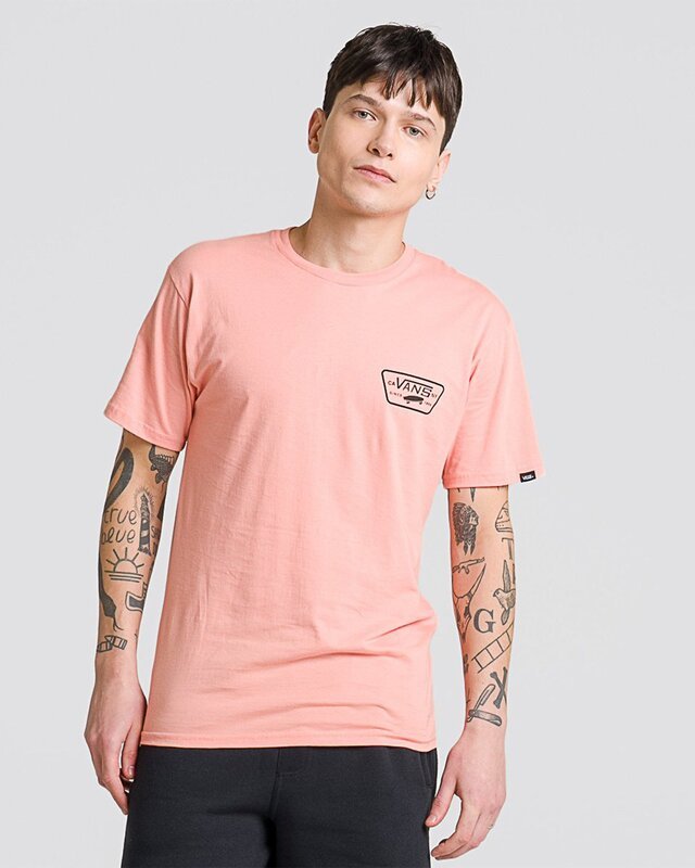 Camiseta Full Patch Back SS Lobster Bisque Black