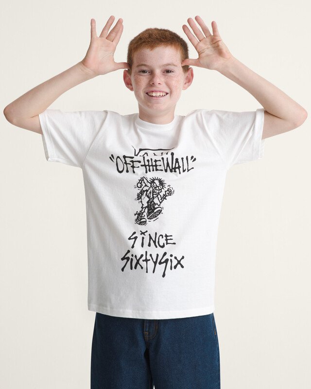 Camiseta Ss Let Loose White Infantil