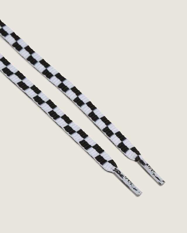 Cadarço Vans Laces 54" Black-White Checkerboard