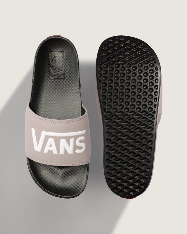 Chinelo La Costa Slide On  Mushroom Black