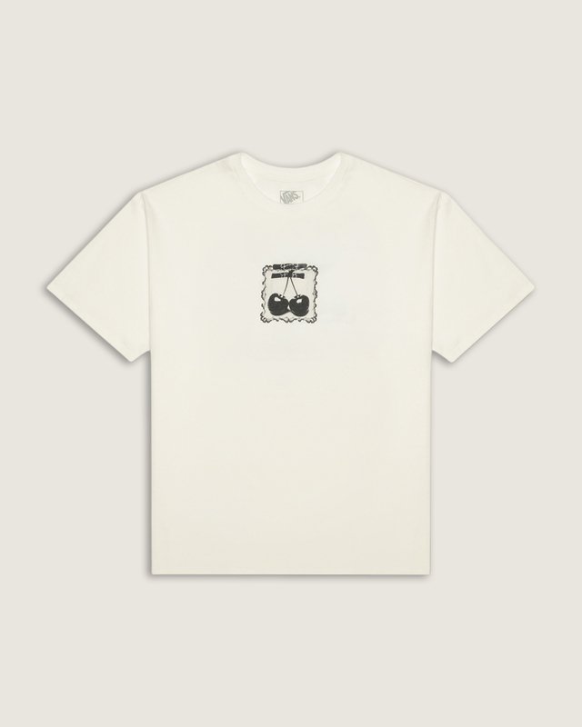 Camiseta Cherryride Outsized Ss Marshmallow Cherry