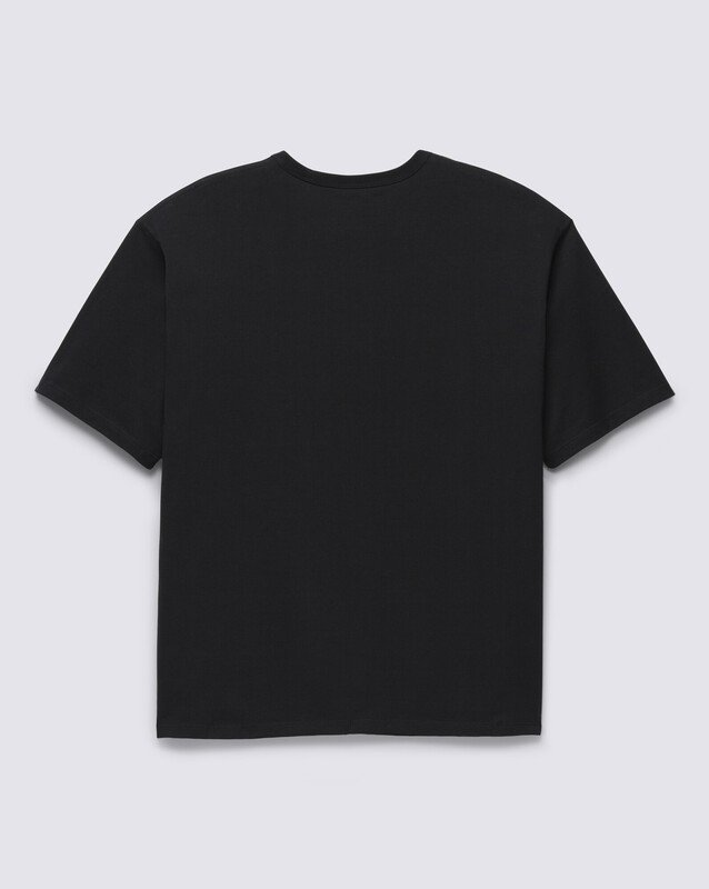 Camiseta Off The Wall Gradient Logo Loose Ss  Sk8 Weareaway Black