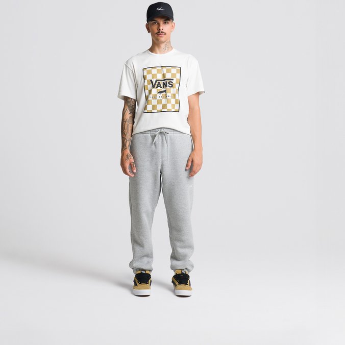 Calça Core Basic Fleece Cement Heather