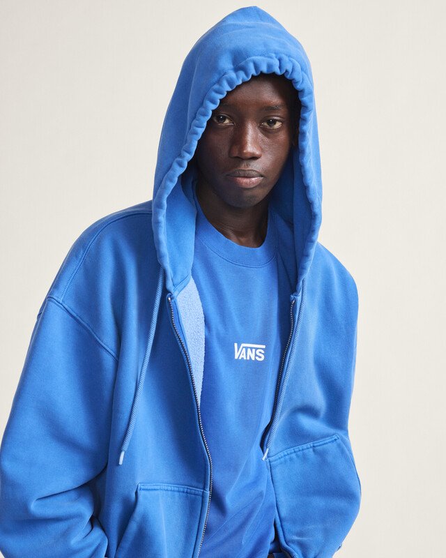 Moletom Lx Zip Hoodie True Blue