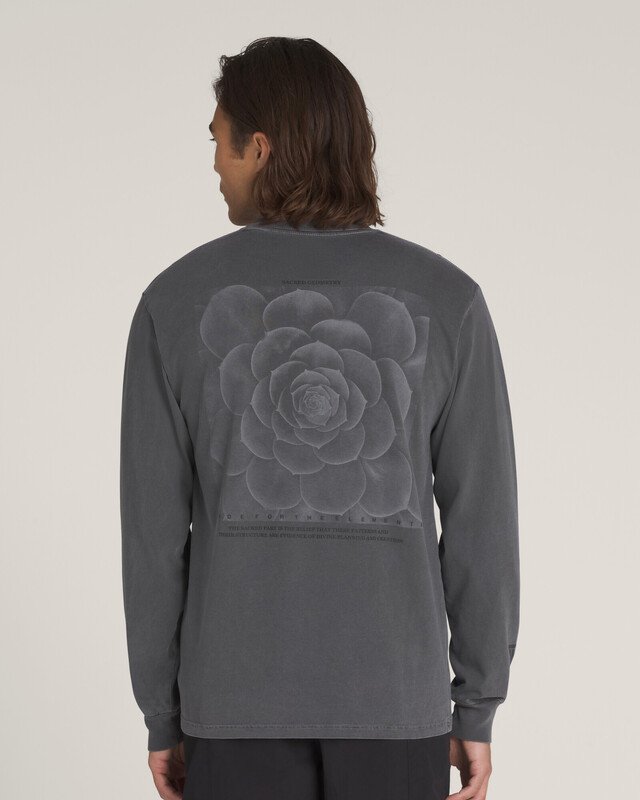 Camiseta Mte Divine Symmetry Ls Tee Crosspath Black