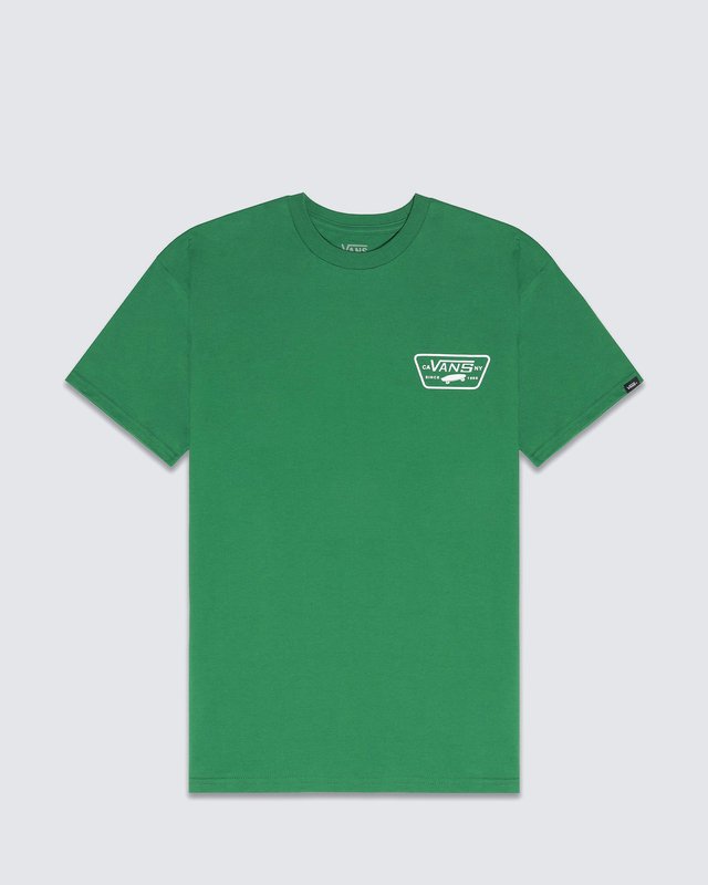 Camiseta Full Patch Back SS Verdant Green White