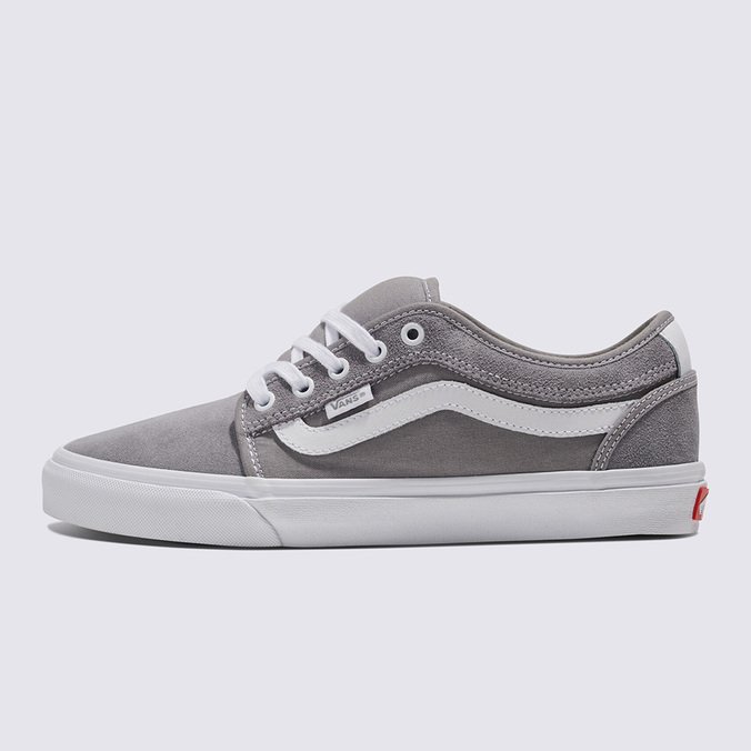 Tênis Skate Chukka Low Sidestripe Light Grey