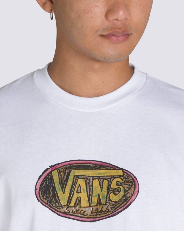 Camiseta Scribblex Ss White | Vans