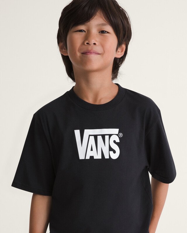 Camiseta Manga Curta Stretch Logo Basic Black Infantil