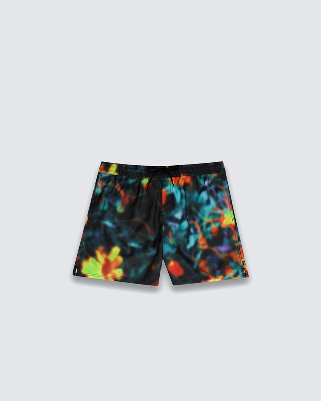 Boardshort Primary Print Elastic Black Multi | Vans