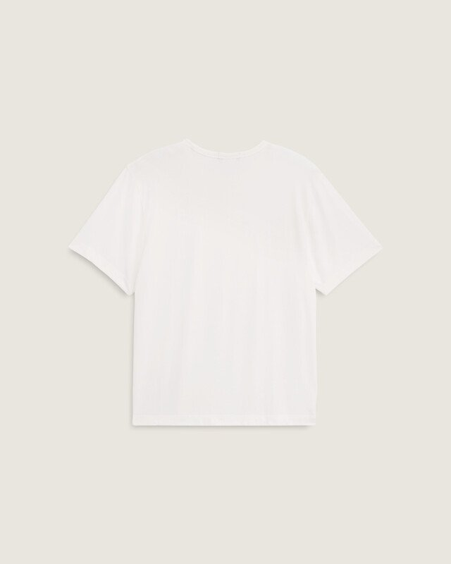 Camiseta Manga Curta Shrunken Premium Egret