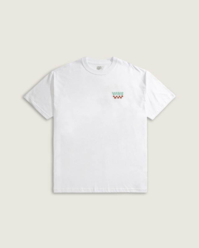 Camiseta Manga Curta Catch A Wave White