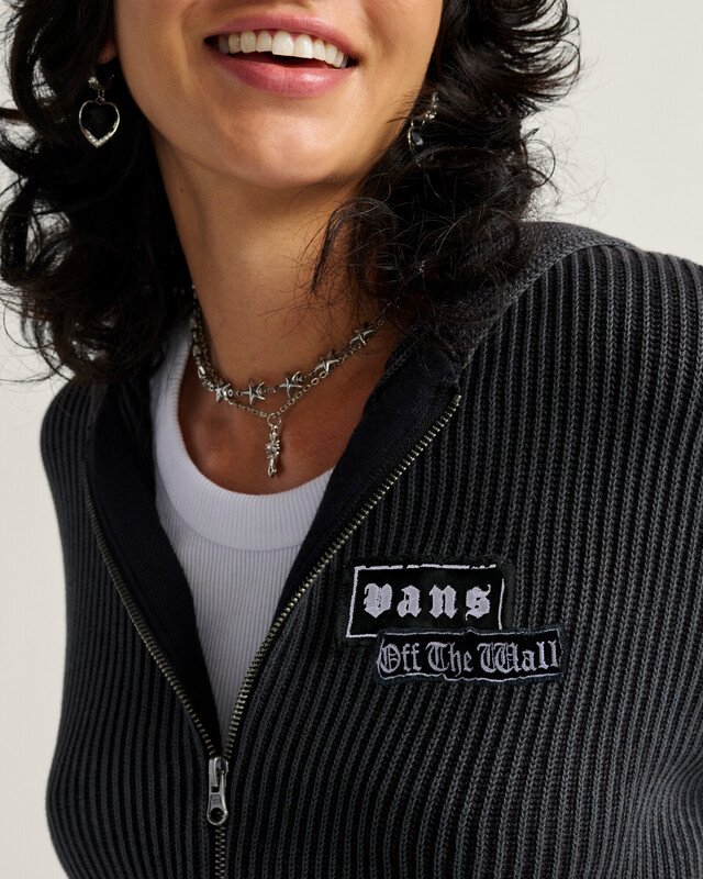 Casaco Ximeno Zip Sweater Black