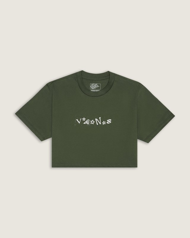 Camiseta Ss Dee Eye Why Crop Pine Forest Infantil