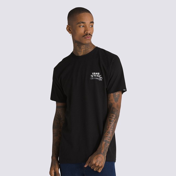 Camiseta Wrenched SS Black