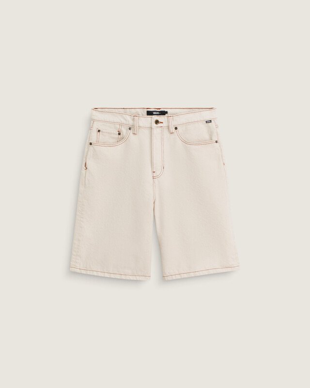 Bermuda Check 5 Baggy Denim Natural Seed