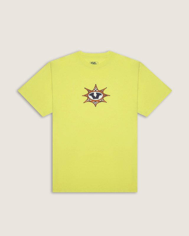 Camiseta Ss Star Checker Canary Yellow