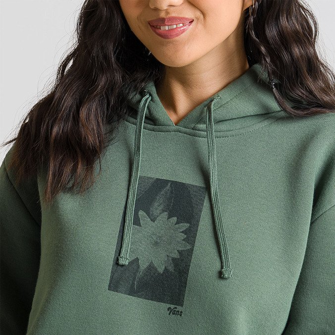 Moletom Pampas Loose PO Hoodie Dark Forest