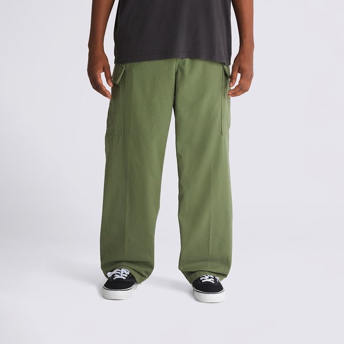 Calça Range Cargo Baggy Tapered Elastic Pant S. Hero Authentic Olivine