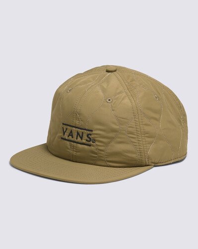 Um acessório marcante que além de te proteger carrega muita personalidade e transmite a cultura street style. Seu visual icônico carrega a identidade Vans na essência. O Boné Half Box Low Unstructured Upland Gothic Olive traz segurança e conforto para qualquer rotina. Presença forte na cultura do esporte e das ruas, características da tradição Vans, o boné marrom é confeccionado em algodão e possui seis painéis, traz patch bordado tradicional Vans aplicado na parte frontal. De tamanho único e regulável no snapback, o modelo é de fácil ajuste.
