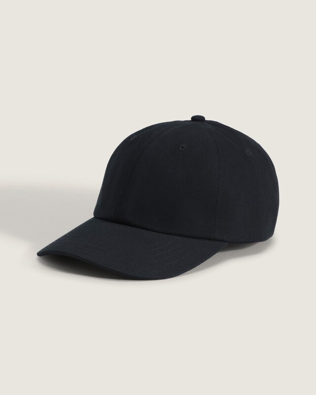 Boné Bow Back Curved Bill Jockey Black