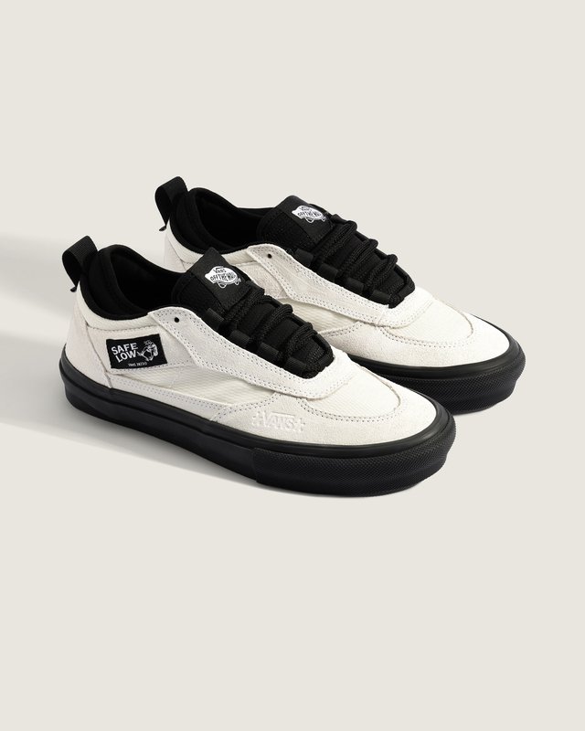 靴 VANS SKATE SAFE LOW Tênis Pro Skate Safe Low Atiba Premium White Black | Vans