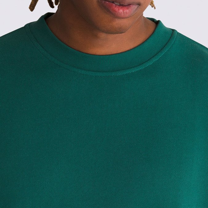 Moletom Original Standards Loose Crew Seasonal Hero: Knu Skool Bistro Green White