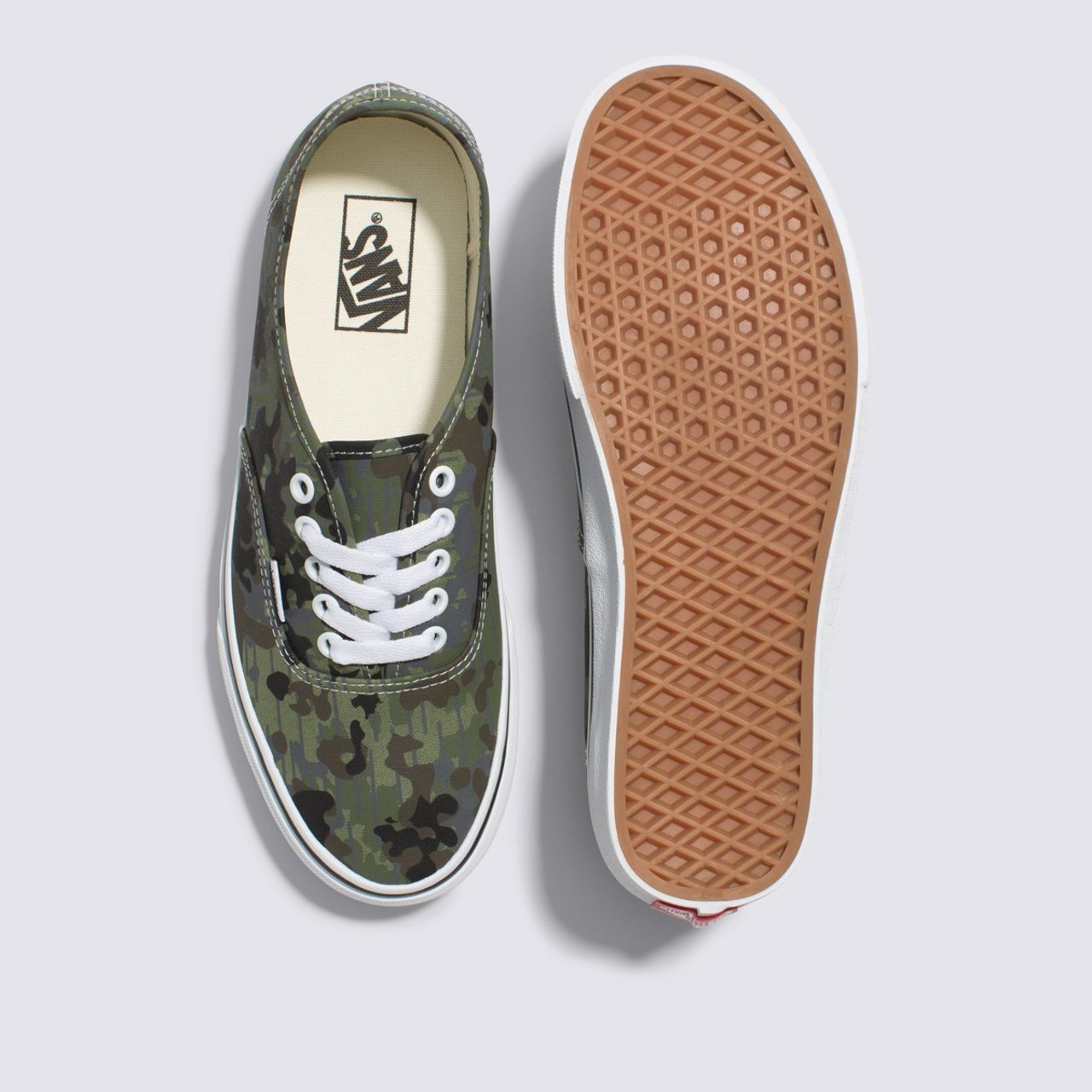 Vans Shoes Vans Authentic Camuflado Top Tênis Vans Authentic