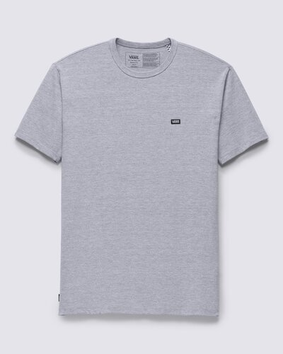 Confortável para usar todos os dias. Durável o suficiente para que você faça isso. Todo mundo precisa de uma camiseta em que possa confiar. A Camiseta Off The Wall Classic Athletic Heather de manga curta vai acabar com sua busca pela camiseta perfeita para que você possa se concentrar nas coisas mais importantes. Com uma estampa interna no padrão waffle - que afasta a umidade da pele - esta camiseta mantém você confortável e seco, enquanto o fio resistente proporciona durabilidade e minimiza o encolhimento. Com gola canelada e costuras reforçadas nos ombros, acabamentos premium da Vans, a camiseta cinza traz aplicação de patch bordado preto com assinatura Vans, na altura do peito no lado esquerdo e vem com uma presilha em estampa checkerboard para pendurar em cabides. Tipo de caimento: clássico. O modelo tem 1,82m de altura e veste tamanho M.