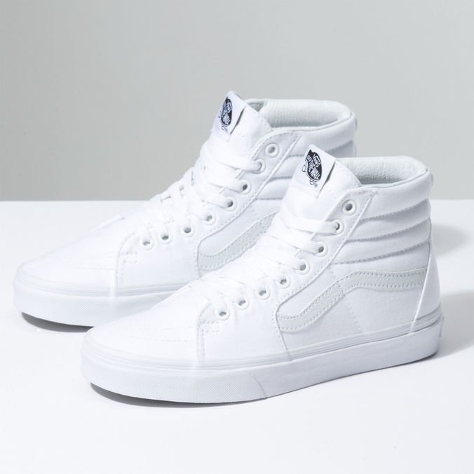 vans couro branco