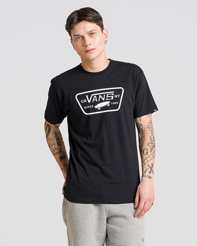Camiseta Full Patch Black White