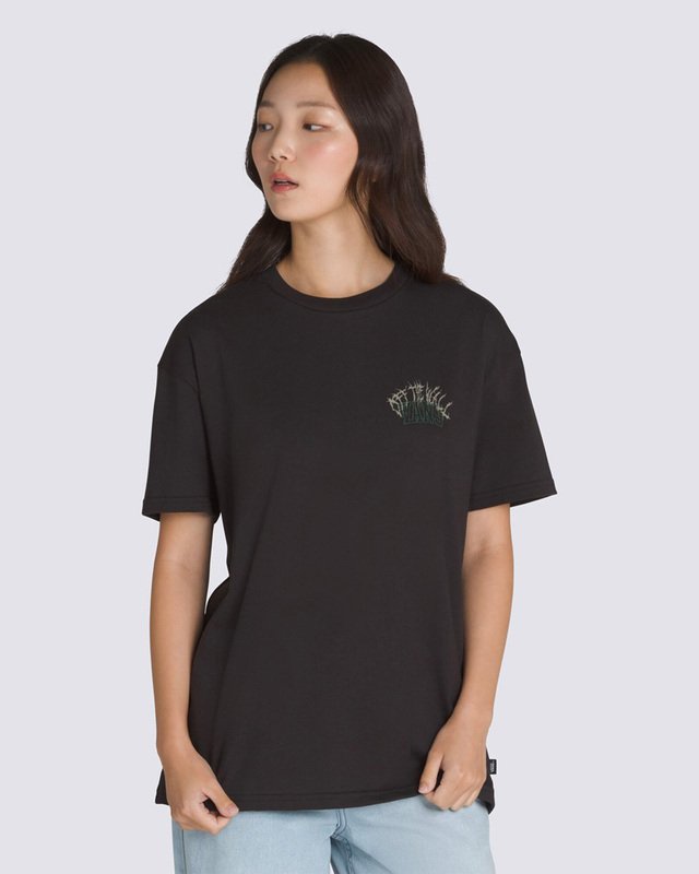 Camiseta Metal University Oversized Ss Arch Black