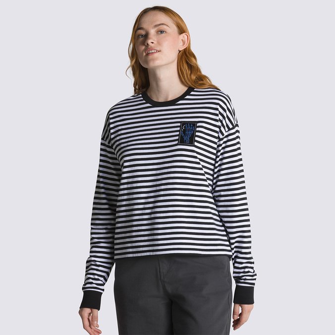 Camiseta Skate Ls Breana Geering Black