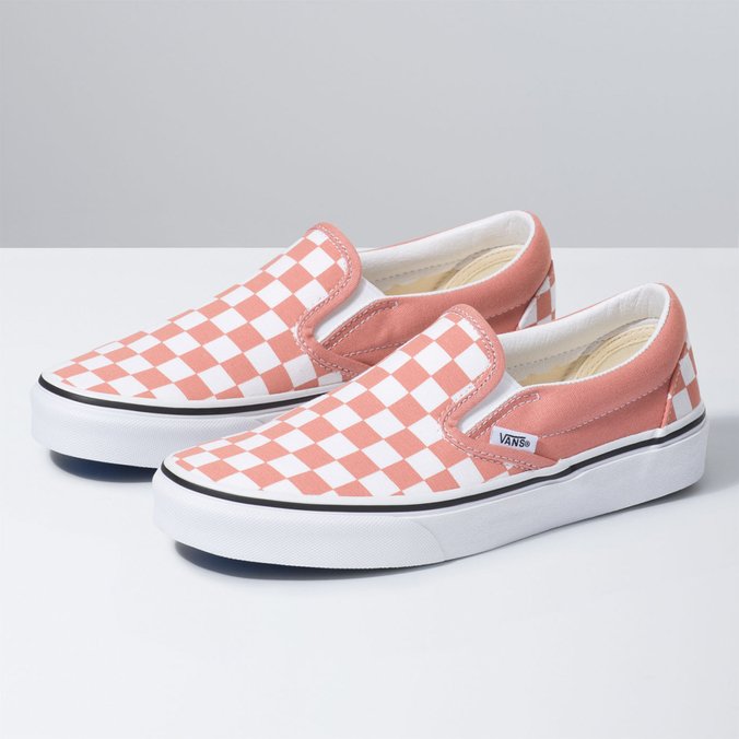 tenis vans xadrez slip on