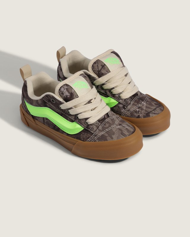Tênis Knu Skool Camo Green Gecko Infantil